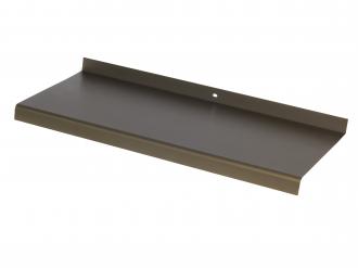 Vonkajšie hliníkové ťahané parapety - bronz elox 6003 1